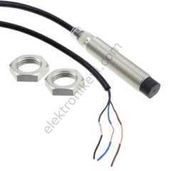 Omron E2B-M12LN08-WP-B1  2M  M12 8MM Algılama PNP-NO Endüktif Sensör