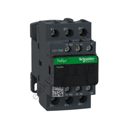 Schneider Tesys 32A 15kW 220V AC Kontaktör - LC1D32M7
