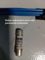 SIEMENS 10x38mm 10a gG/Yavaş Kartuş Sigorta