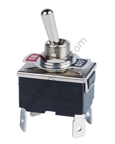 C521A C5 SERİSİ (15 A) – Çift Kutuplu  CNTD Toggle Anahtar