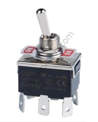 C522A C5 SERİSİ (15 A) – Çift Kutuplu  CNTD Toggle Anahtar